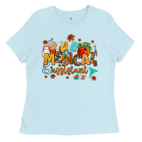 Baby Blue medical assistant Ladies Tee - AdoDesignShop