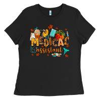 Black medical assistant Ladies Tee - AdoDesignShop