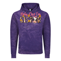 Cloud Purple holy cow i'm sister Vintage Hoodie - MaliasSmallBusiness