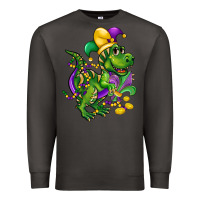 Smoke mardi gras trex Premium Sweatshirt - CowGirlArtShop