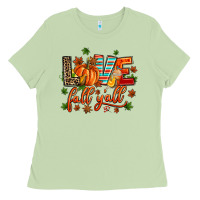 Matcha love fall  yall Ladies Tee - AdoDesignShop