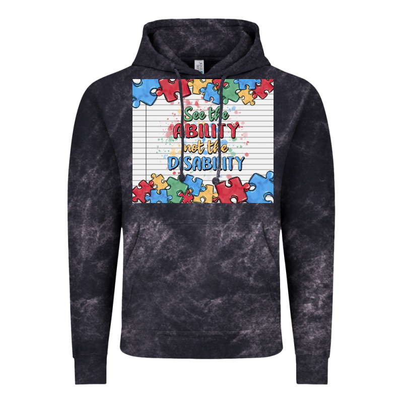 See The Ability Not The Disability Vintage Hoodie by MaliasSmallBusiness | Teevron