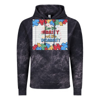 Cloud Black see the ability not the disability Vintage Hoodie - MaliasSmallBusiness