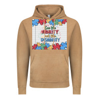 Vintage Camel see the ability not the disability Vintage Hoodie - MaliasSmallBusiness