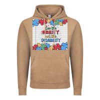 Vintage Coffee see the ability not the disability Vintage Hoodie - MaliasSmallBusiness