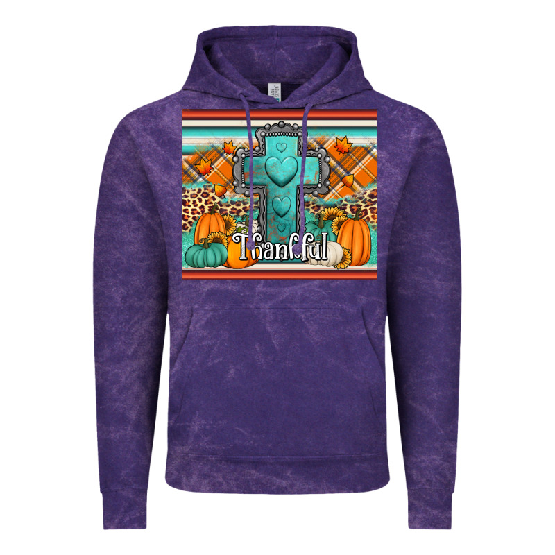Fall Thankfull Cross Vintage Hoodie by Jasminsmagicworld | Teevron