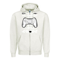 Oatmeal Heather I Survived Quarantine Level Next Fifth Grade Zipper Hoodie - Bettercallsaul