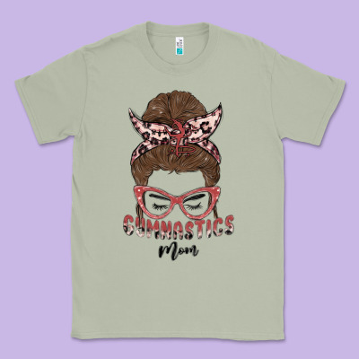 Gymnastics Mom Classic Tee Designed By Maliassmallbusiness