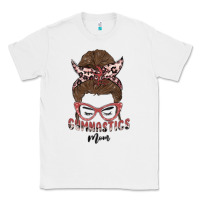 White gymnastics mom Classic Tee - MaliasSmallBusiness