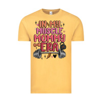 Vintage Mustard in my muscle mommy era Vintage Tee - MaliasSmallBusiness