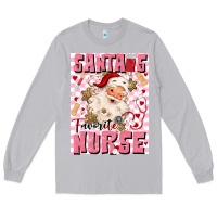 Moon Dust santas favorite nurse Long Sleeve Tee - MaliasSmallBusiness
