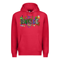 Cardinal nurse mardi gras Premium Hoodie - CowGirlArtShop