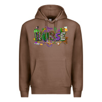 Chestnut nurse mardi gras Premium Hoodie - CowGirlArtShop