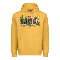 Mustard nurse mardi gras Premium Hoodie - CowGirlArtShop