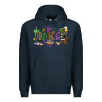 Navy nurse mardi gras Premium Hoodie - CowGirlArtShop