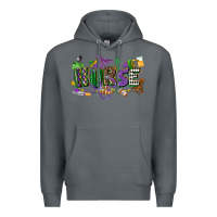 Rock nurse mardi gras Premium Hoodie - CowGirlArtShop