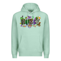 Seafoam nurse mardi gras Premium Hoodie - CowGirlArtShop