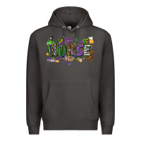 Smoke nurse mardi gras Premium Hoodie - CowGirlArtShop