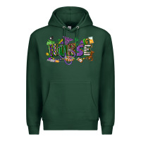 Sports Green nurse mardi gras Premium Hoodie - CowGirlArtShop