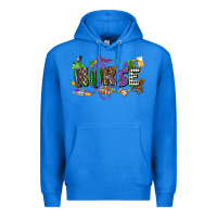 True Royal nurse mardi gras Premium Hoodie - CowGirlArtShop