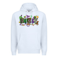 White nurse mardi gras Premium Hoodie - CowGirlArtShop