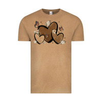 Vintage Camel melanin hearts Vintage Tee - MaliasSmallBusiness