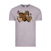 Vintage Zinc melanin hearts Vintage Tee - MaliasSmallBusiness