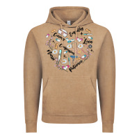 Vintage Coffee nurse Vintage Hoodie - MaliasSmallBusiness