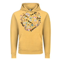 Vintage Mustard nurse Vintage Hoodie - MaliasSmallBusiness