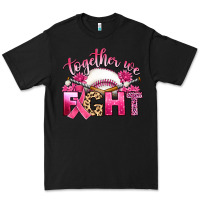 Black breast cancer together we fight with baseball Premium Tee - Artiststas