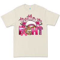 Breast Cancer Together We Fight With Baseball Premium Tee | Teevron
