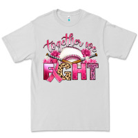 Dove Grey breast cancer together we fight with baseball Premium Tee - Artiststas