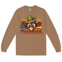 Toasted Coconut western thankful thanksgiving turkey Long Sleeve Tee - NancyCooperArtShop