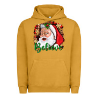 Pigment Peanut Butter Believe And Santa Urban Hoodie - BundleAndBundleShop