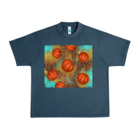 Midnight Navy western basketball Urban Heavy Tee - AdoDesignShop