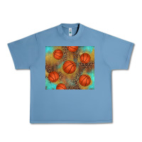 Pebble Blue western basketball Urban Heavy Tee - AdoDesignShop
