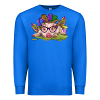 True Royal mardi gras pig Premium Sweatshirt - CowGirlArtShop