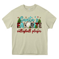 Santa S Favorite Volleyball Player Heavy Core Tee | Teevron