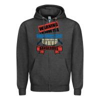 Charcoal Heather I belong to a HAIRDRESSER warning job funny partner Zipper Hoodie - Bettercallsaul