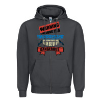 Smoke I belong to a HAIRDRESSER warning job funny partner Zipper Hoodie - Bettercallsaul