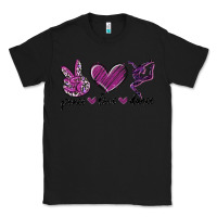 Black peace love dance Classic Tee - MaliasSmallBusiness