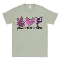 Matcha peace love dance Classic Tee - MaliasSmallBusiness