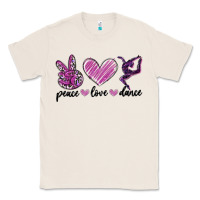 Natural peace love dance Classic Tee - MaliasSmallBusiness