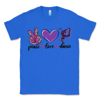 True Royal peace love dance Classic Tee - MaliasSmallBusiness
