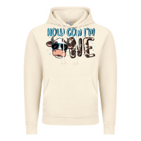 Vintage Artic holy cow i'm one Vintage Hoodie - MaliasSmallBusiness