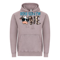 Vintage Zinc holy cow i'm one Vintage Hoodie - MaliasSmallBusiness