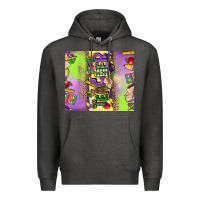 Charcoal Heather teacher mardi gras Premium Hoodie - CowGirlArtShop
