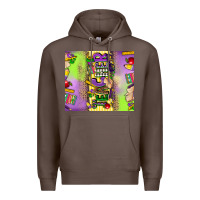 Coffee teacher mardi gras Premium Hoodie - CowGirlArtShop