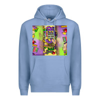 Colony Blue teacher mardi gras Premium Hoodie - CowGirlArtShop
