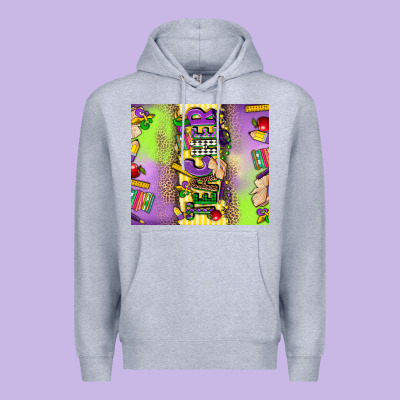 Teacher Mardi Gras Premium Hoodie Designed By Cowgirlartshop